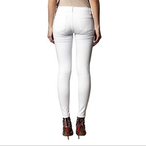 J Brand White Skinny Jeans 27